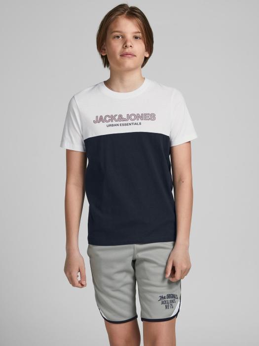 Μπλούζα μακό αγόρι JACK & JONES-12190515-White