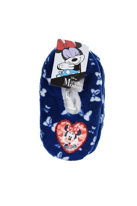 Καλτσοπαντόφλες κορίτσι Minnie Mouse-HU0645-BLUE