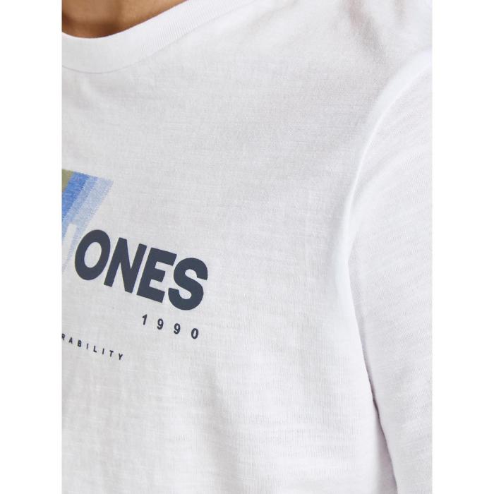 Μπλούζα μακό αγόρι JACK & JONES-12206208-White