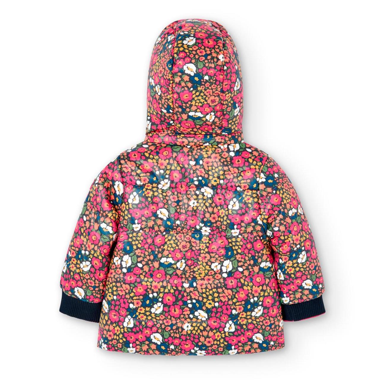 Μπουφάν διπλής όψης κορίτσι Boboli-227191-9260-Print φωτογραφία