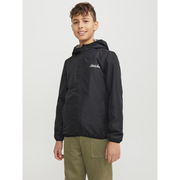 Μπουφάν λεπτό αγόρι Jack & Jones-12249438-Black