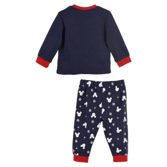 Πιτζάμα μπεμπέ μακό αγόρι Christmas Mickey Mouse-HW0361-NAVY