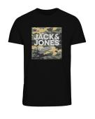 Μπλούζα μακό αγόρι JACK & JONES-12201605-Black