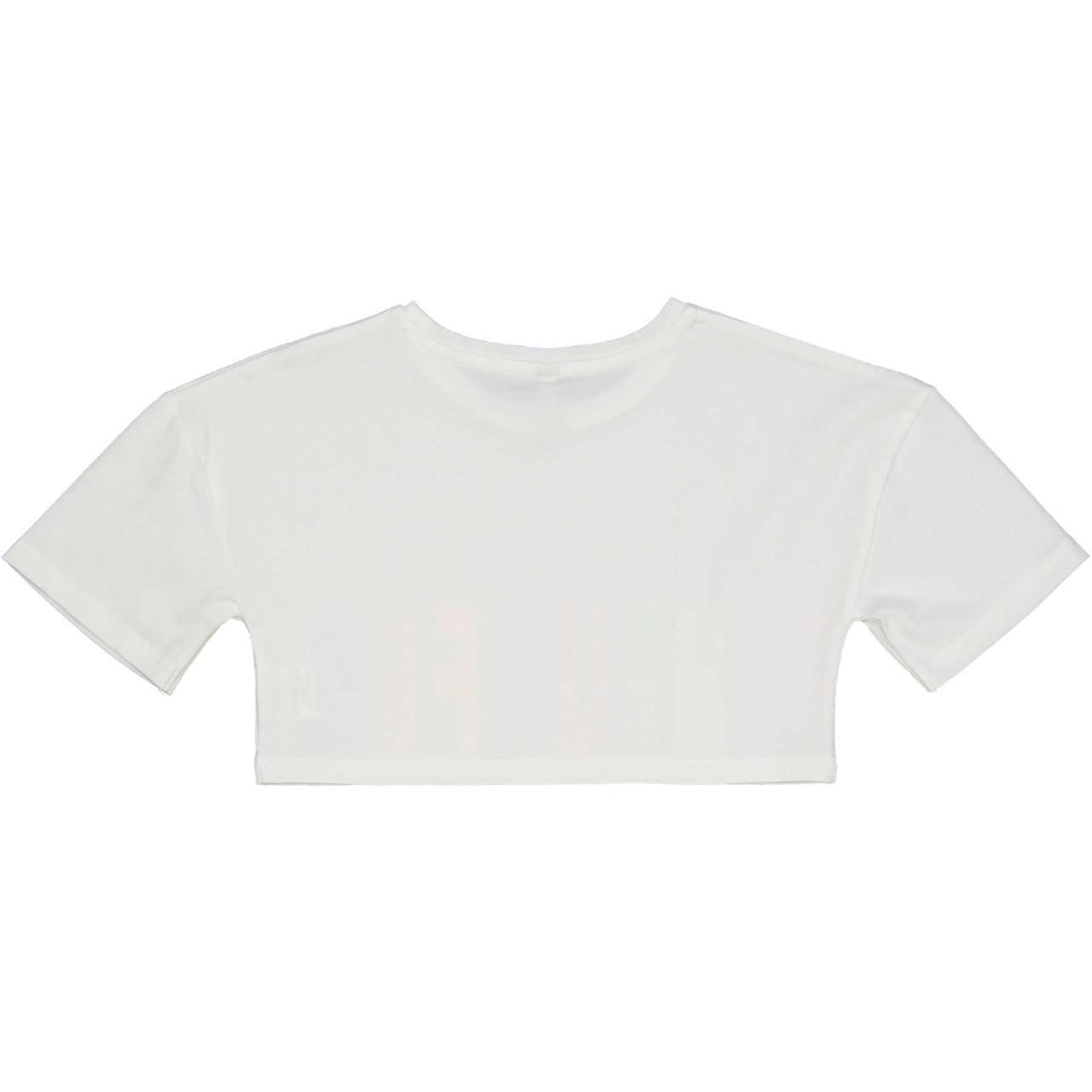 Μπλούζα μακό crop overized κορίτσι Trybeyond-999.44341.00.15A-WHITE φωτογραφία