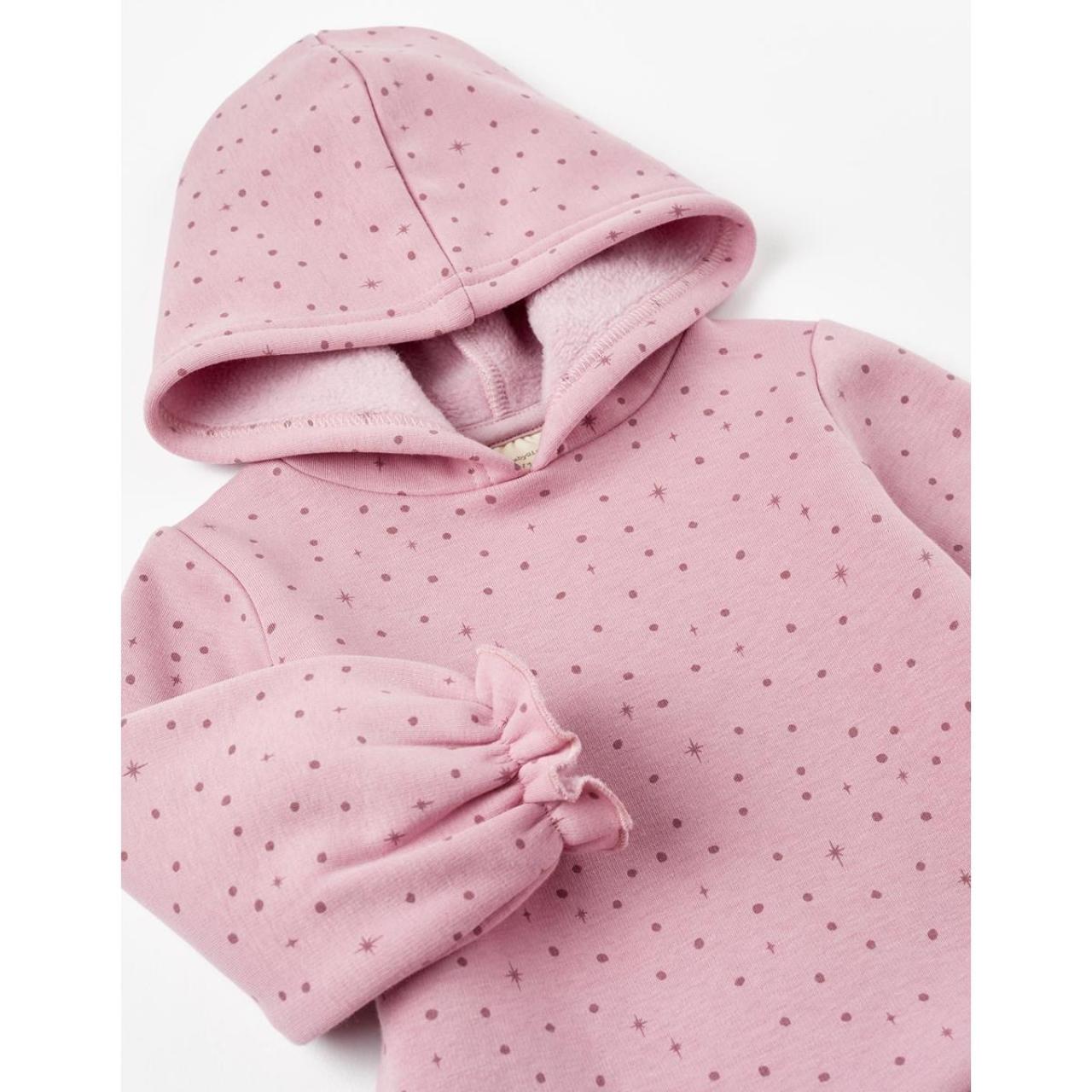 Φόρεμα μπεμπέ φούτερ κορίτσι ZIPPY-31055895030-PINK φωτογραφία