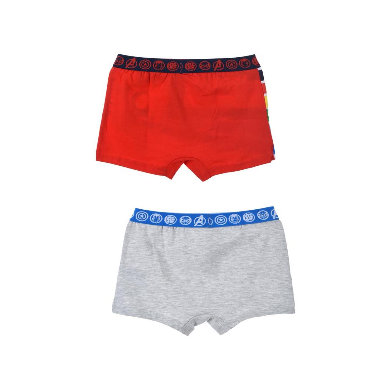 Εσώρουχα μπόξερ 2 τεμ αγόρι AVENGERS-WE3007-GREY-SET2 φωτογραφία