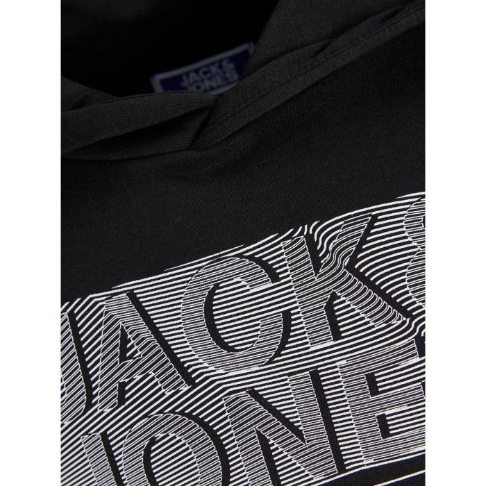 Μπλούζα φούτερ αγόρι Jack & Jones-12237186-Black