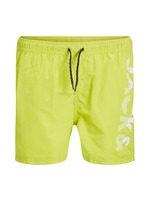 Μαγιό βερμούδα αγόρι JACK & JONES-12206200-Lime Punch