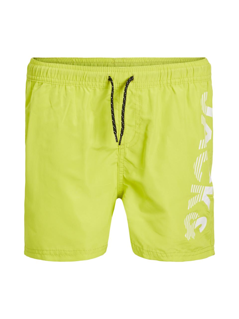 JACK&JONES Μαγιό βερμούδα αγόρι JACK & JONES-12206200-Lime Punch