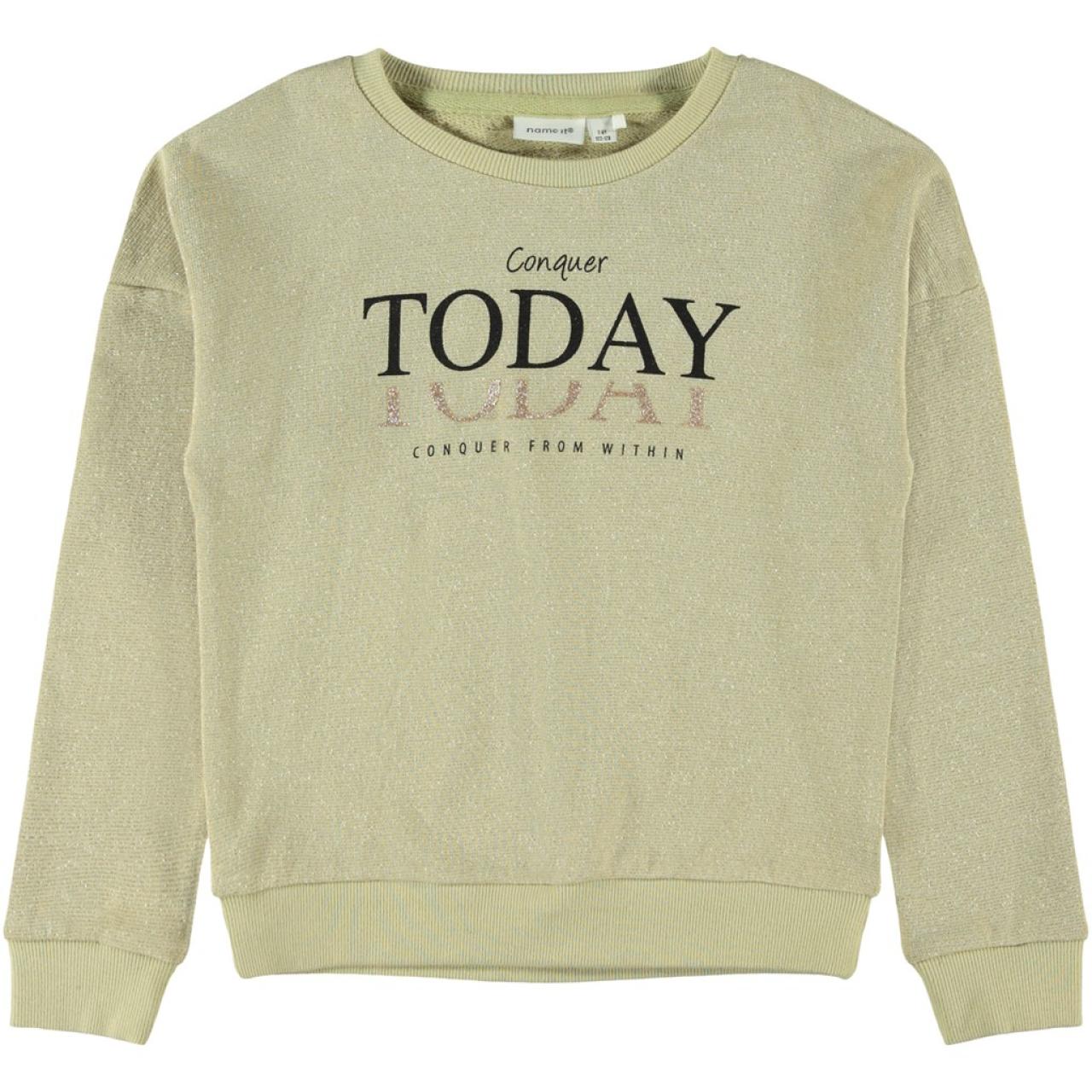 Name it Μπλούζα κορίτσι Name it -13184357-brown rice organic cotton
