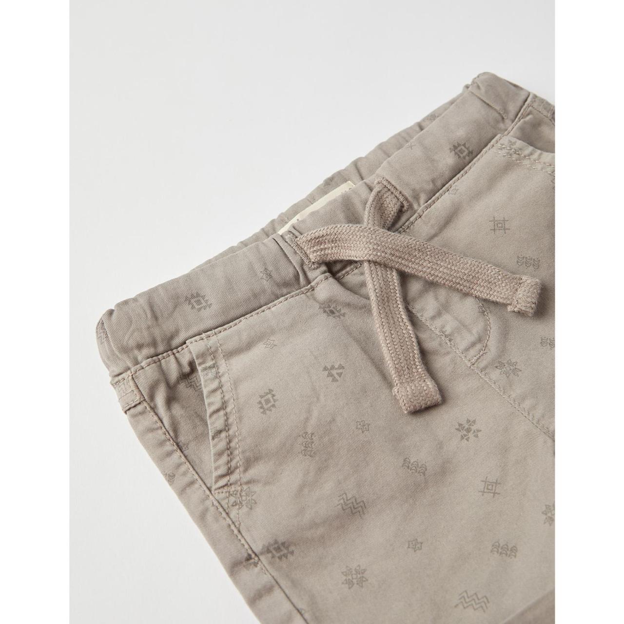 Βερμούδα υφασμάτινη αγόρι ZIPPY-31040598020-GREY