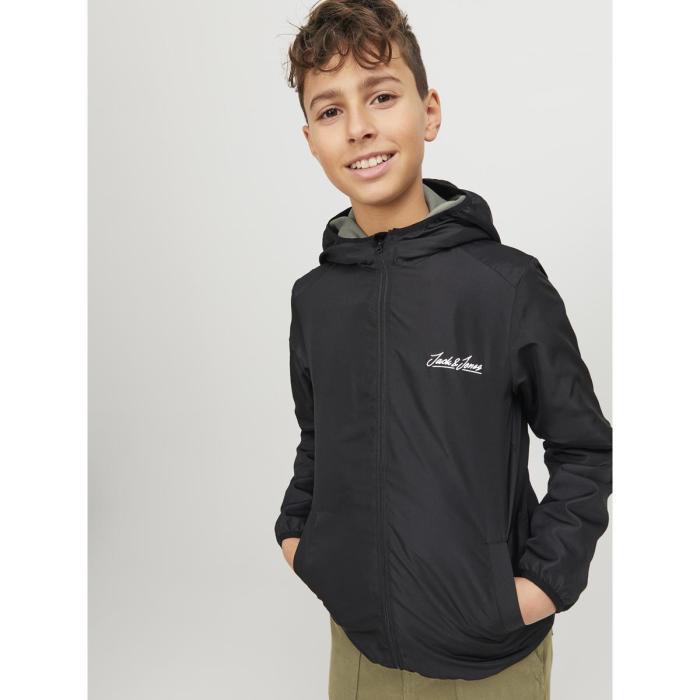 Μπουφάν λεπτό αγόρι Jack & Jones-12249438-Black