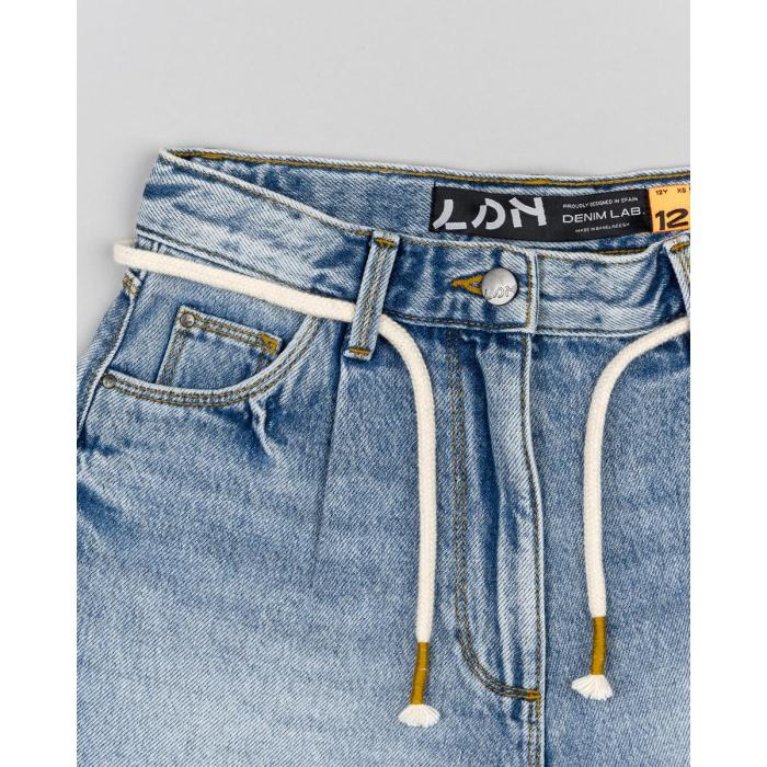 Σορτς τζιν κορίτσι Losan-LJGAP0602_24019-DENIM