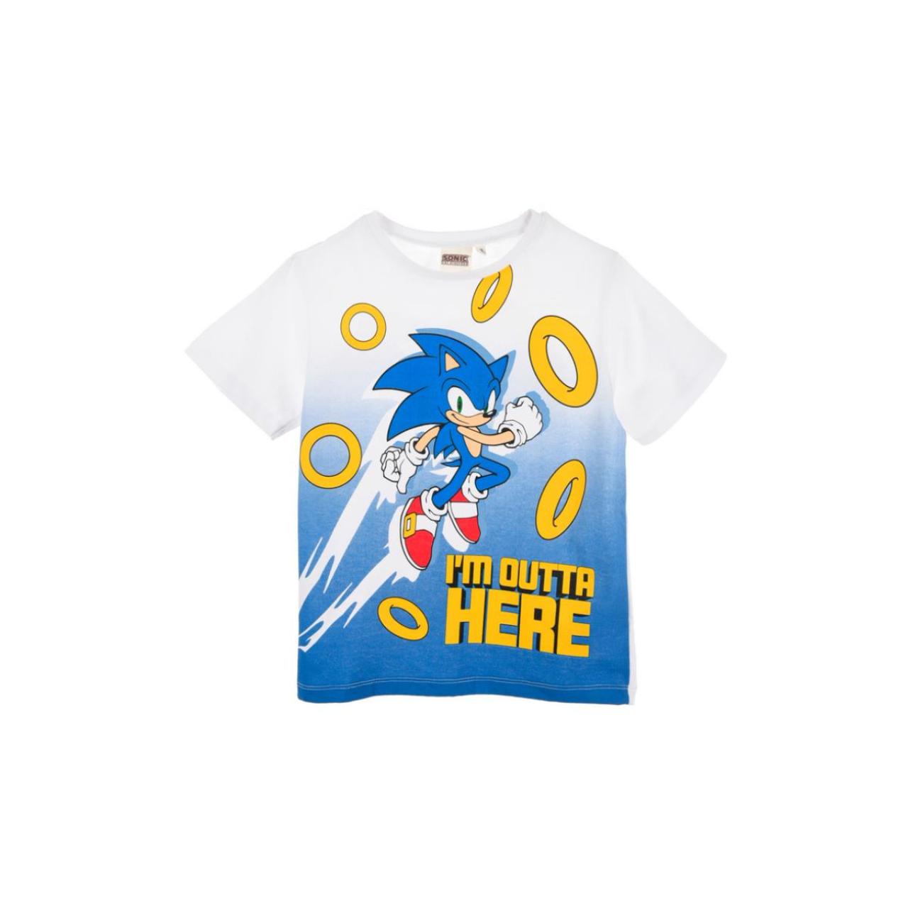 SUPER HEROES Μπλούζα μακό αγόρι Sonic-EX1271-BLUE