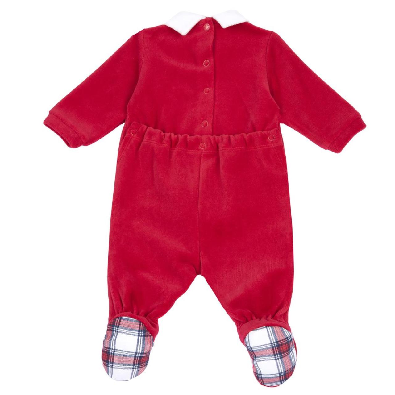 Φορμάκι μπεμπέ unisex Christmas CHICCO-02829-075-Red φωτογραφία