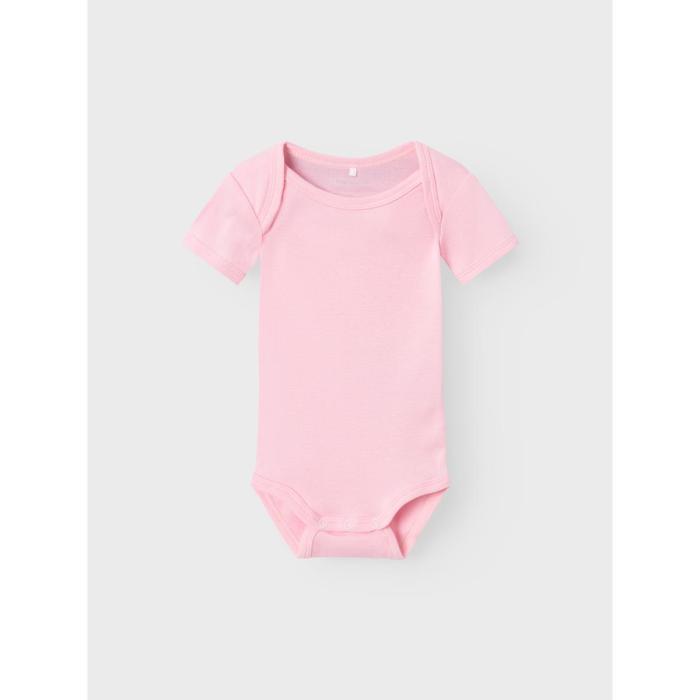 Φορμάκια σετ 2 τεμ. μπεμπέ κορίτσι Name it-13227022-Orchid Pink-organic cotton