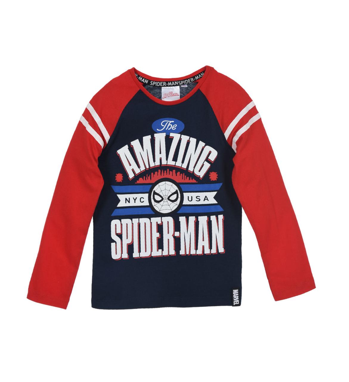 SUPER HEROES Μπλούζα αγόρι Spiderman-HS1028-RED