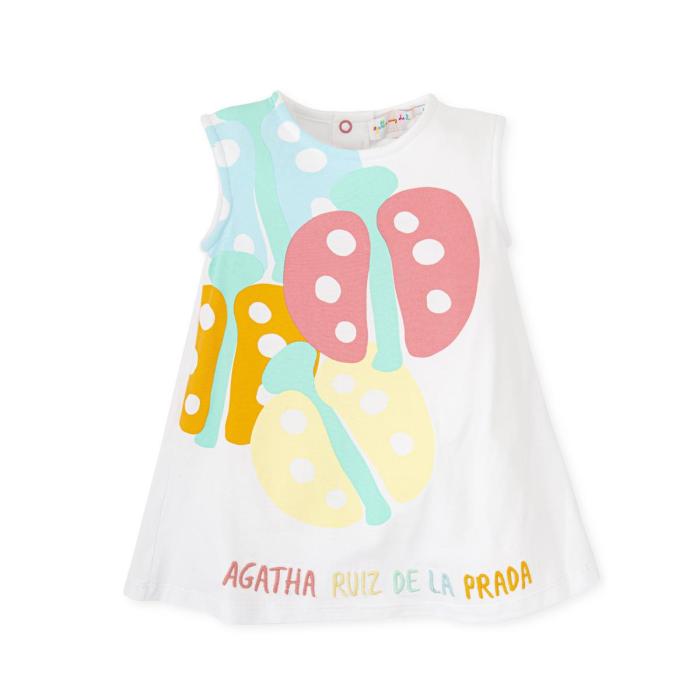 Φόρεμα μακό κορίτσι Agatha Ruiz De La Prada-8792S24-MULTICOULORED