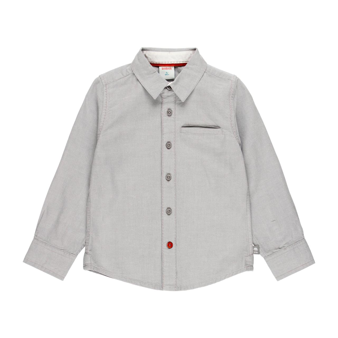 BOBOLI Πουκάμισο αγόρι Boboli-735375-8105-Fog
