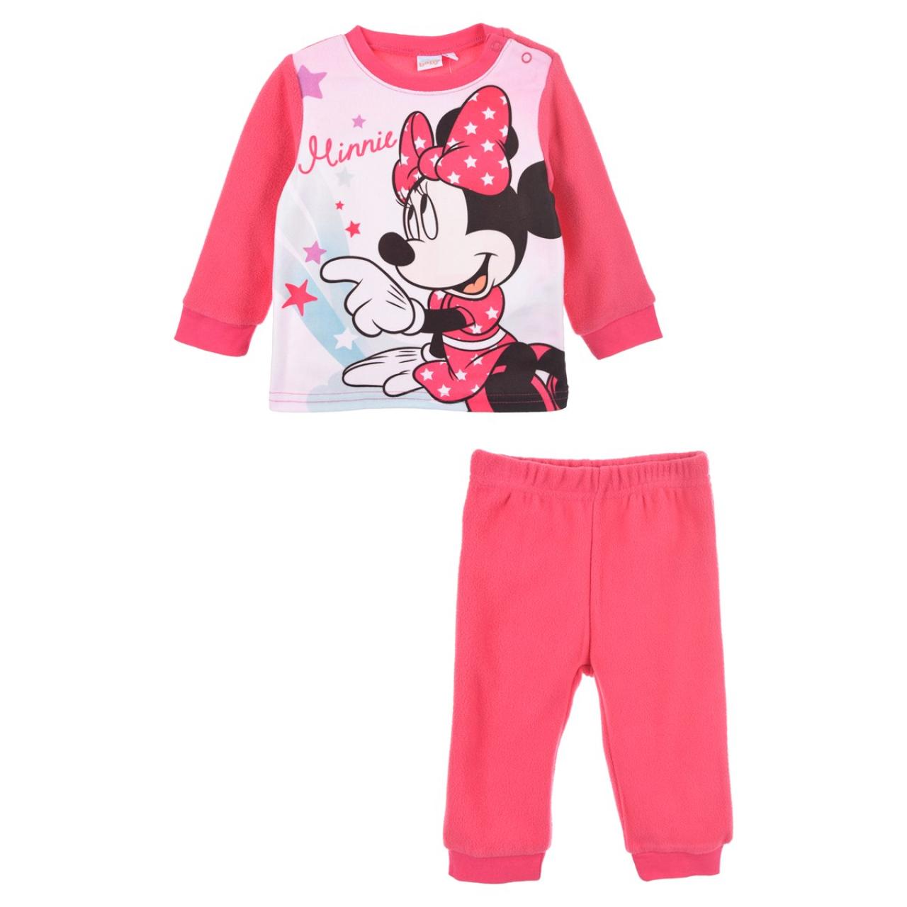 SUPER HEROES Πιτζάμα μπεμπέ fleece κορίτσι Minnie Mouse VH0317.B-FUSHIA