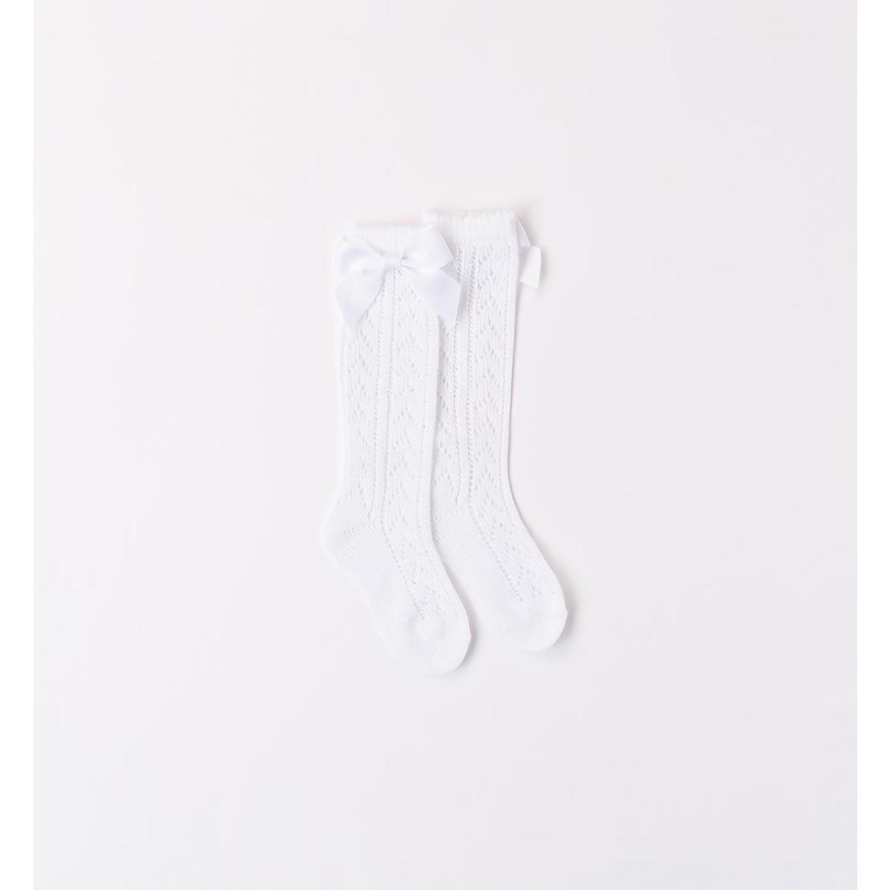 I DO Καλτσάκια μπεμπέ κορίτσι I DO-48978-0113-White