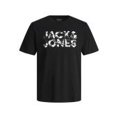 Μπλούζα μακό αγόρι JACK & JONES-12250800-Black-organic cotton