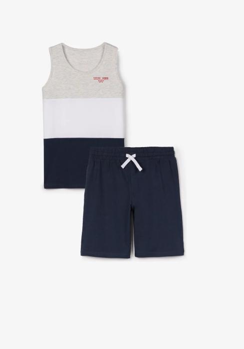 Σετ μακό αμάνικο αγόρ Tiffosi-10049671-793-Navy