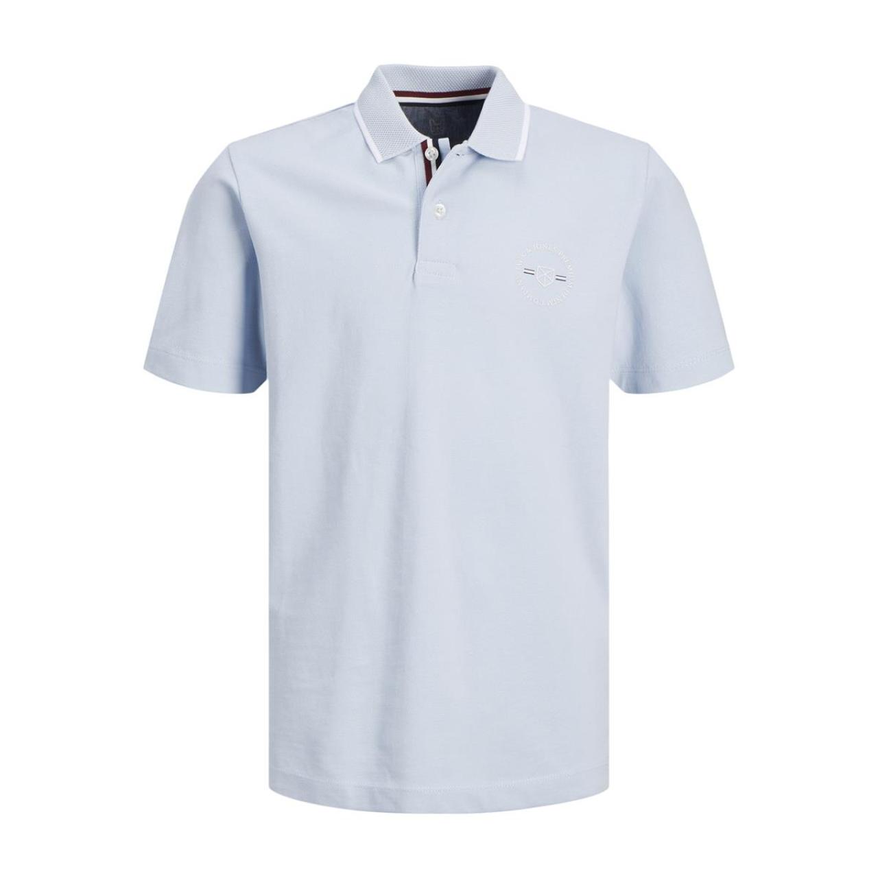 JACK&JONES Μπλούζα πόλο αγόρι Jack & Jones-12254237-Skyway