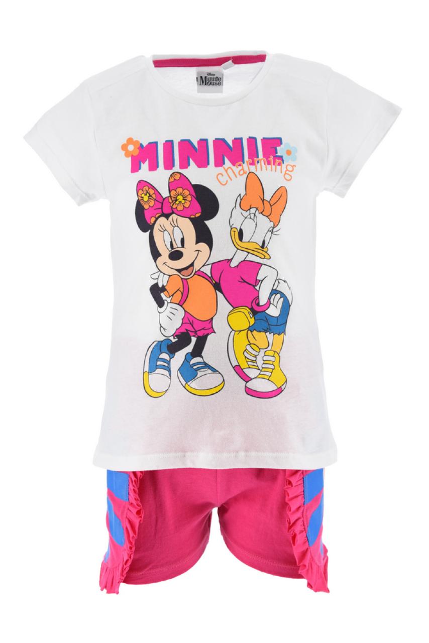 SUPER HEROES Σετ μακό κορίτσι Minnie Mouse-WE1089-WHITE