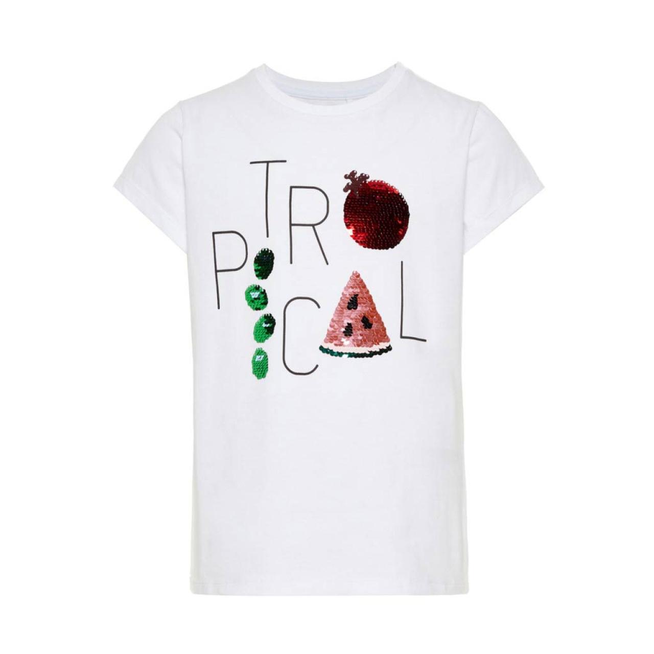 Name it Μπλούζα μακό κορίτσι Name it-13168370-WHITE-organic cotton