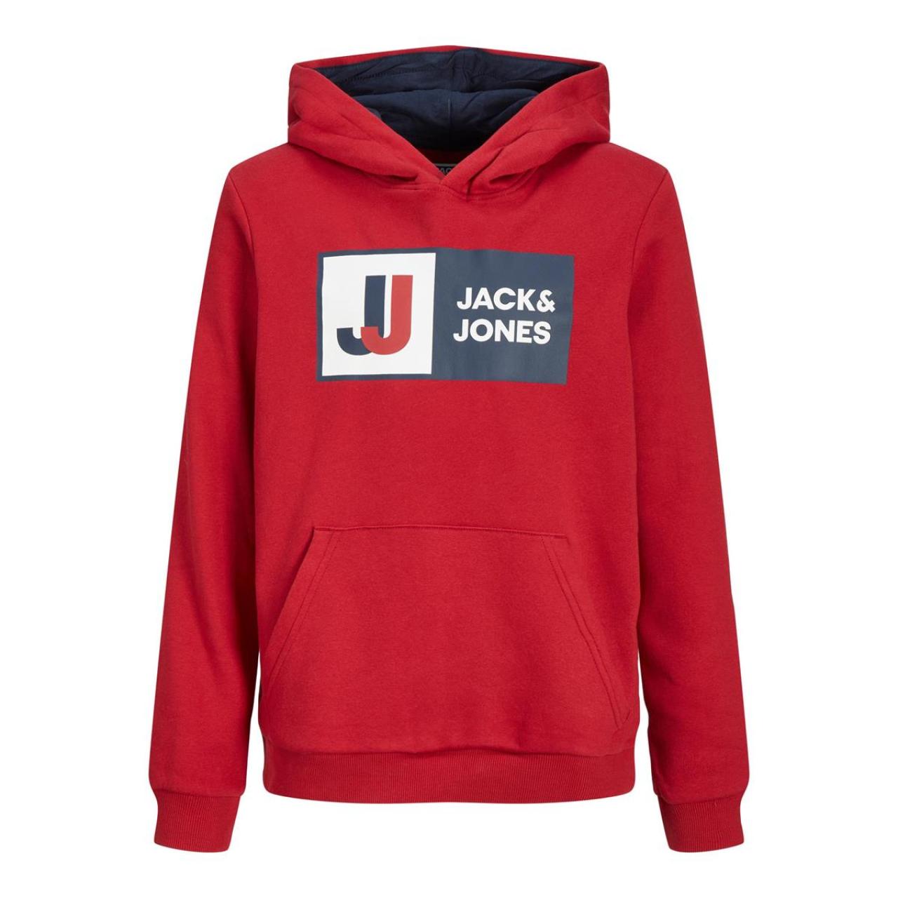 JACK&JONES Μπλούζα φούτερ αγόρι JACK & JONES-12216954-Chili Pepper