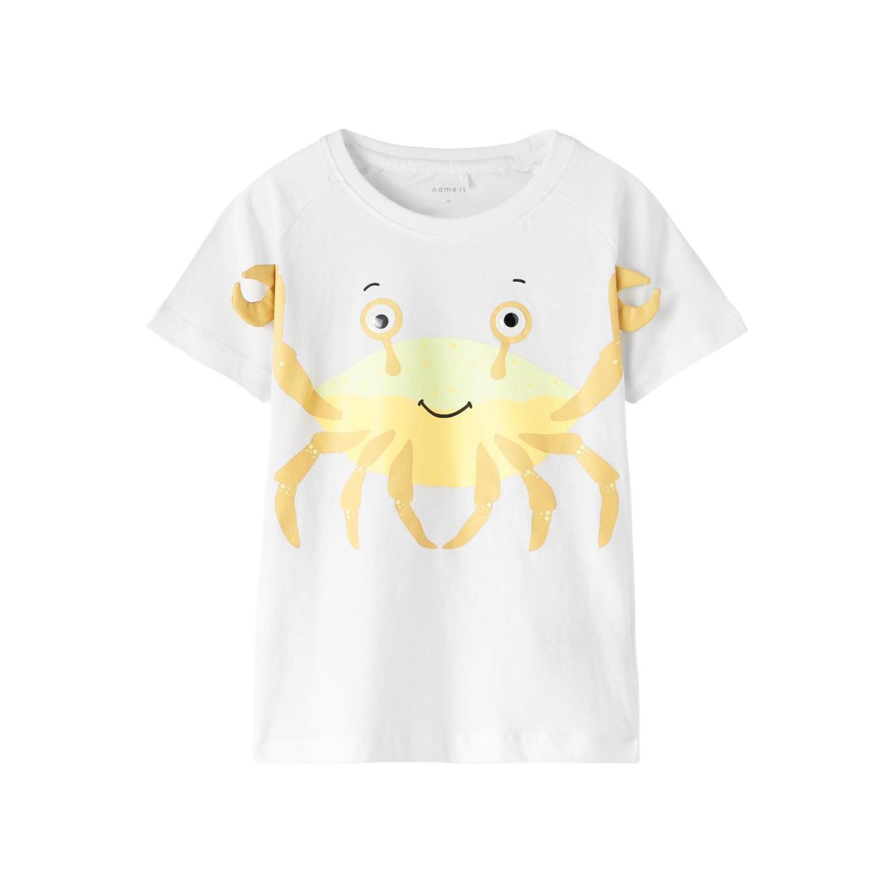 Name it Μπλούζα μακό αγόρι name it-13199622-Bright White-organic cotton