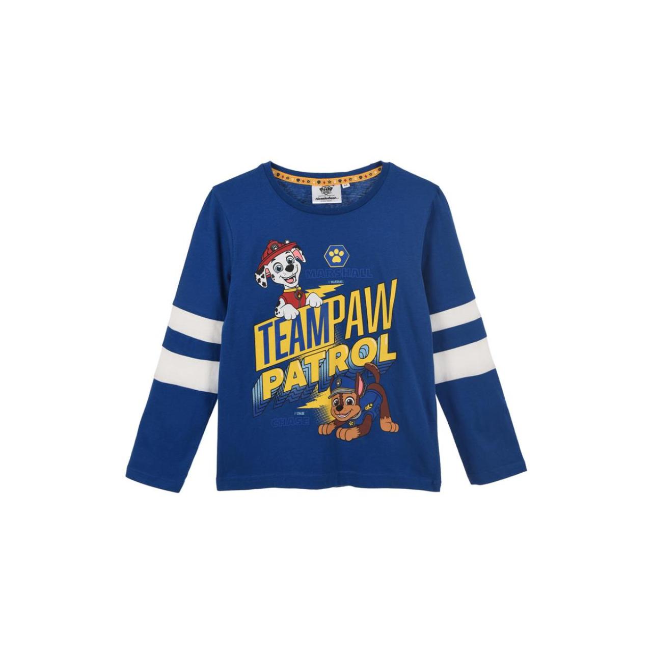SUPER HEROES Μπλούζα μακό αγόρι-Paw Patrol-HW1176-BLUE