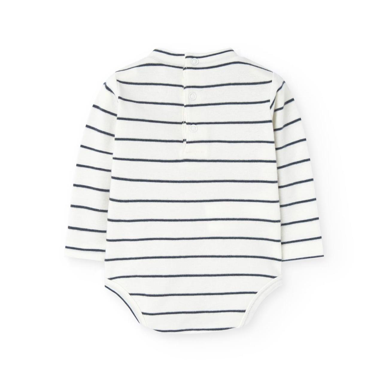 Σαλοπέτα σετ μπεμπέ αγόρι Boboli-149105-9457-Grey φωτογραφία