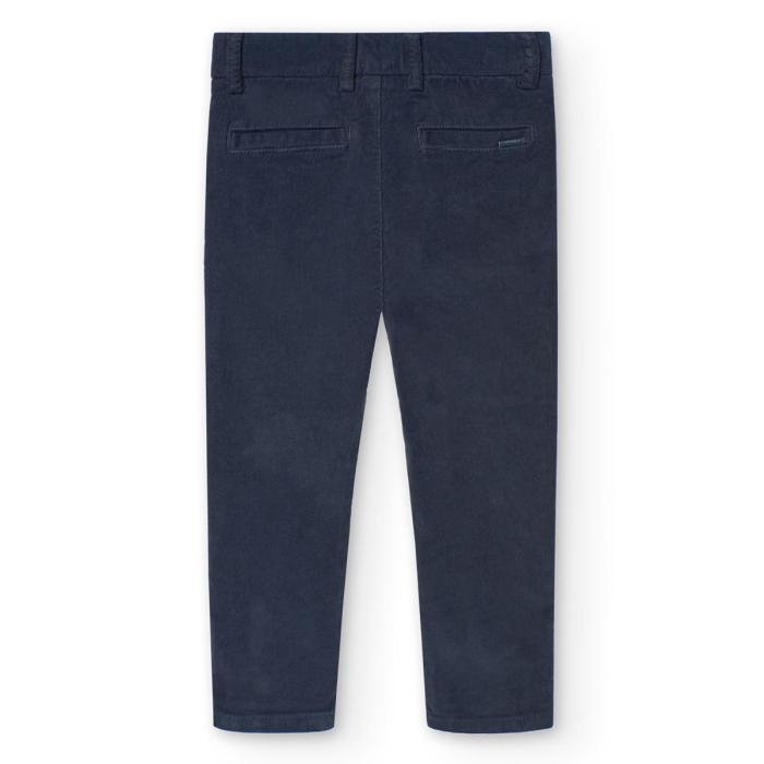 Παντελόνι chino κοτλέ αγόρι Boboli-739087-2440-Navy