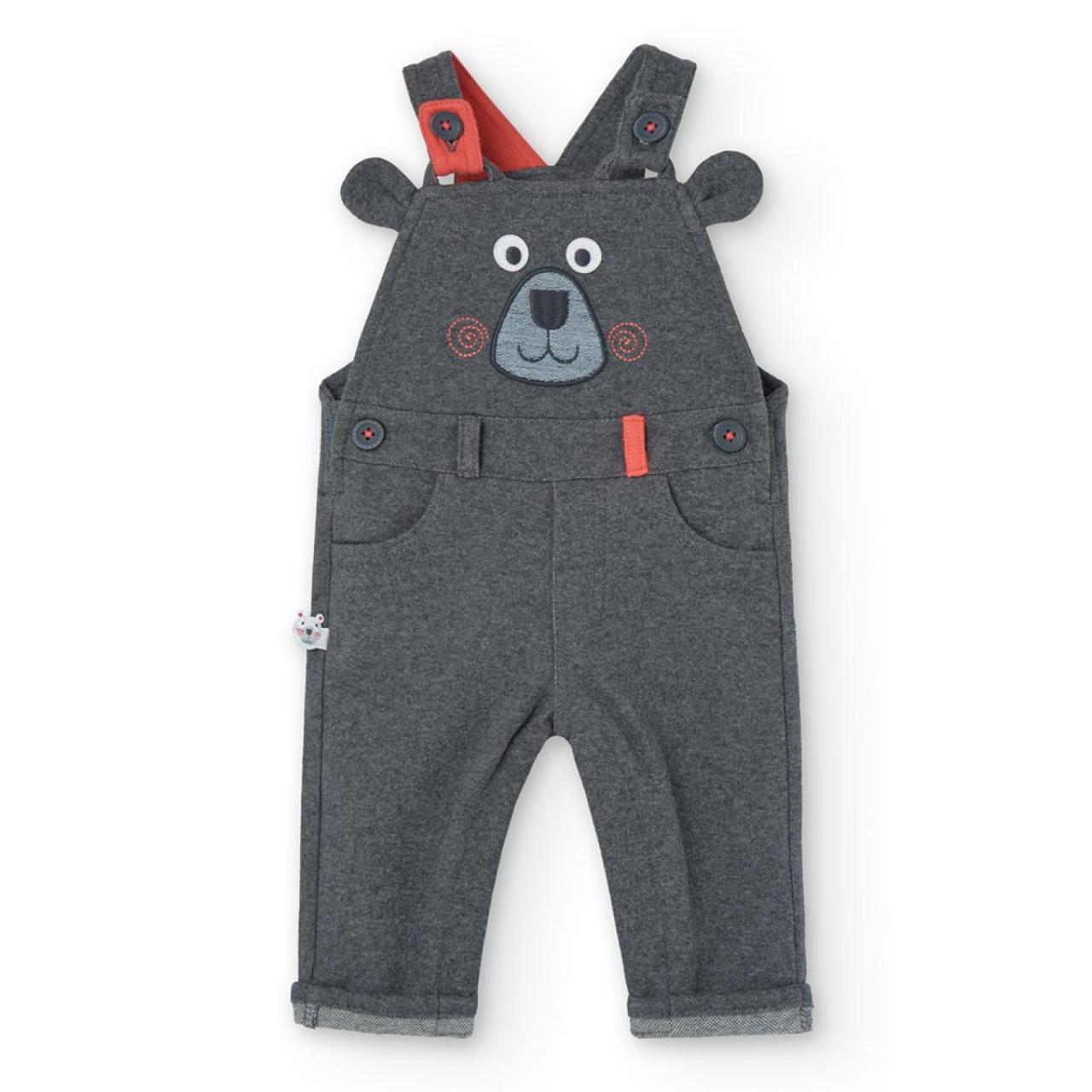 Σαλοπέτα σετ μπεμπέ αγόρι Boboli-149105-9457-Grey φωτογραφία