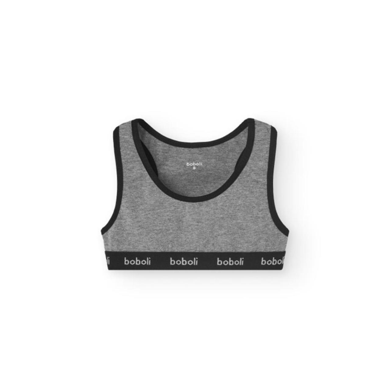 Σετ 2 τεμ. μπουστάκι κορίτσι Boboli-920045-8095-Grey φωτογραφία