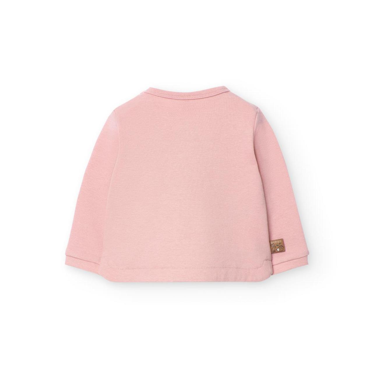 Σετ μπεμπέ φούτερ κορίτσι Boboli-129024-3854-Pink φωτογραφία