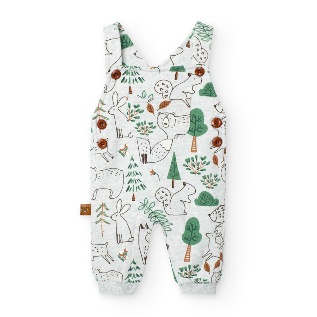 Σαλοπέτα σετ μπεμπέ αγόρι Boboli-129136-4686-Grey φωτογραφία