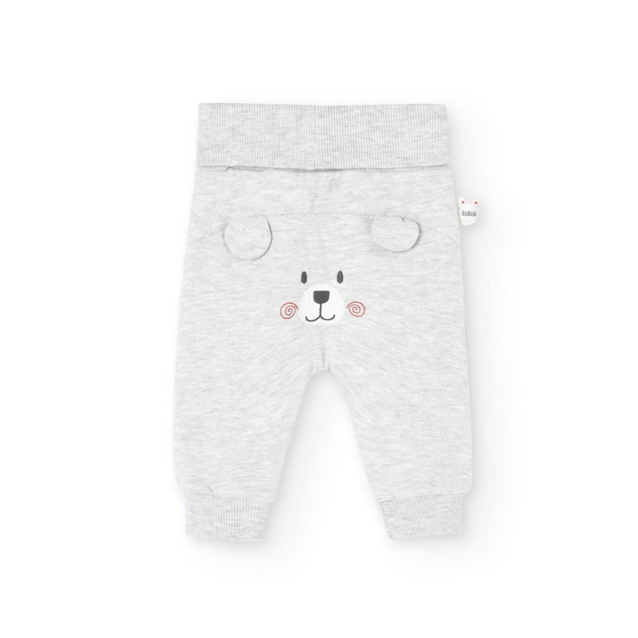 Σετ μπεμπέ φόρμα φούτερ αγόρι Boboli-149138-8124-Grey φωτογραφία