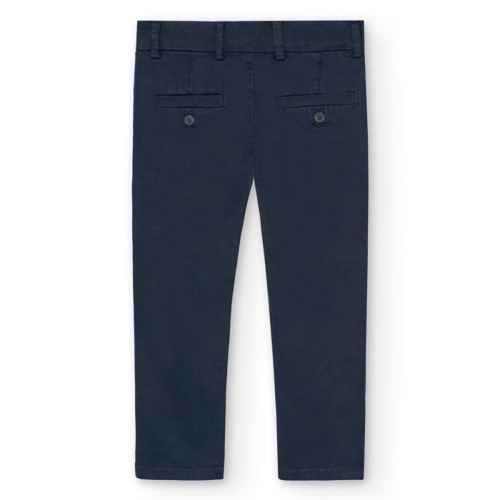 Παντελόνι chino υφασμάτινο αγόρι Boboli-739021-2440-Navy