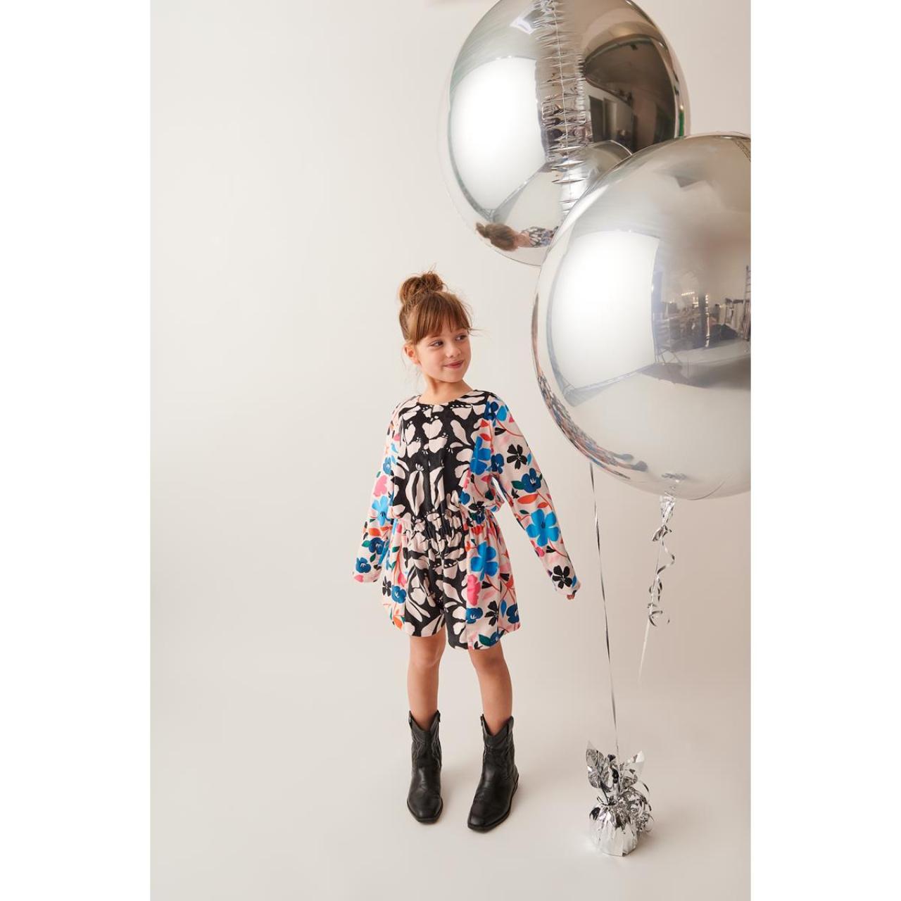 Φόρμα ολόσωμη φούτερ κορίτσι two in a castle-T5528-PRINTED φωτογραφία