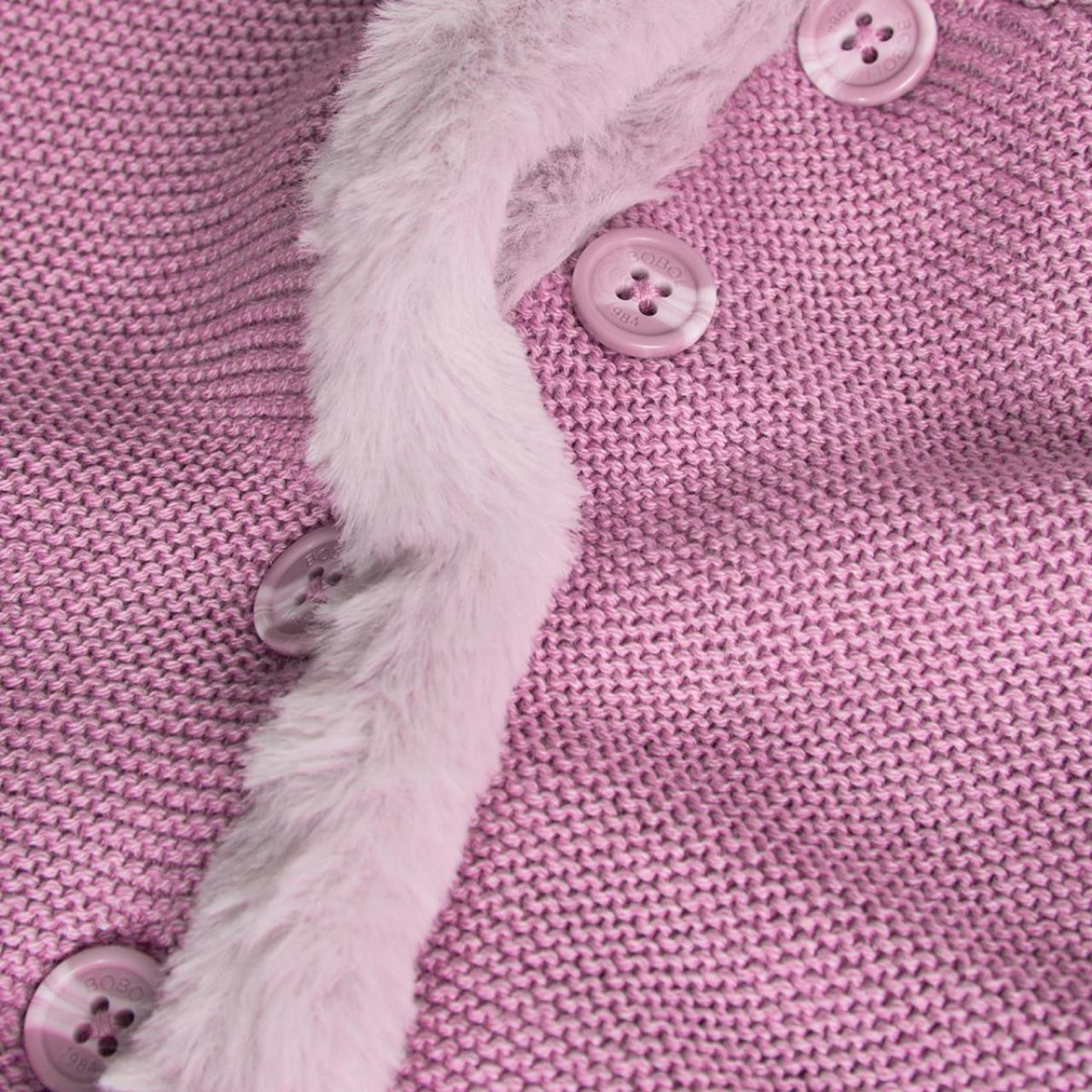 Ζακέτα μπεμπέ διπλής όψης κορίτσι Boboli-749000-3878-Pink φωτογραφία