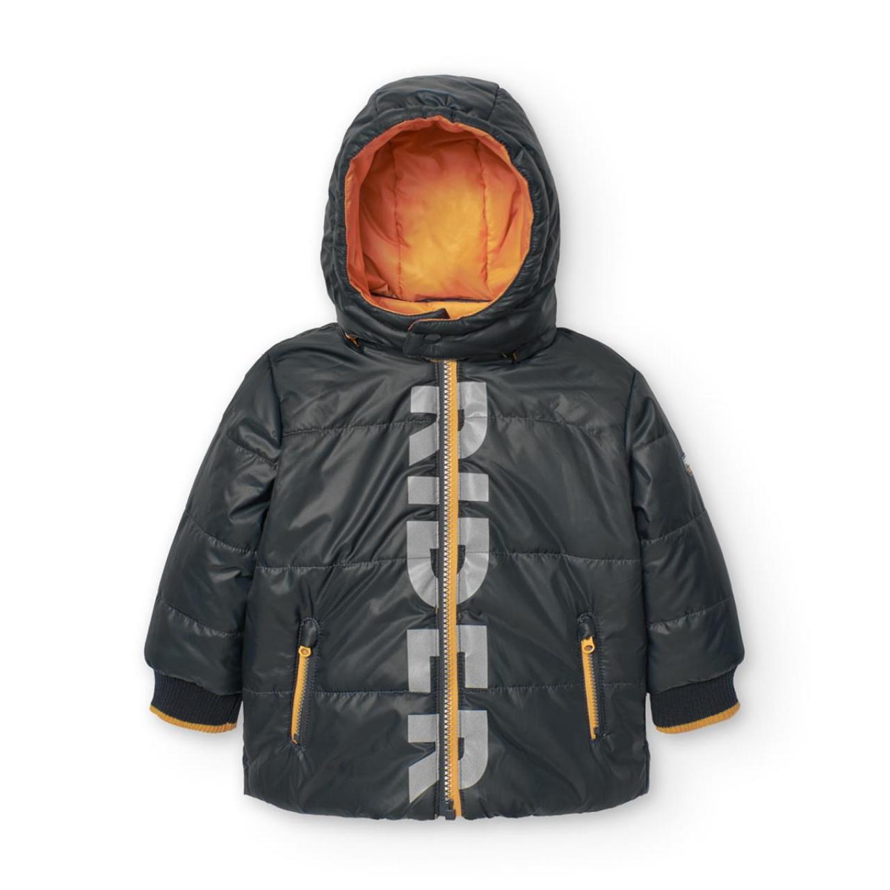 Μπουφάν διπλής όψης αγόρι Boboli-319137-1207-Black φωτογραφία