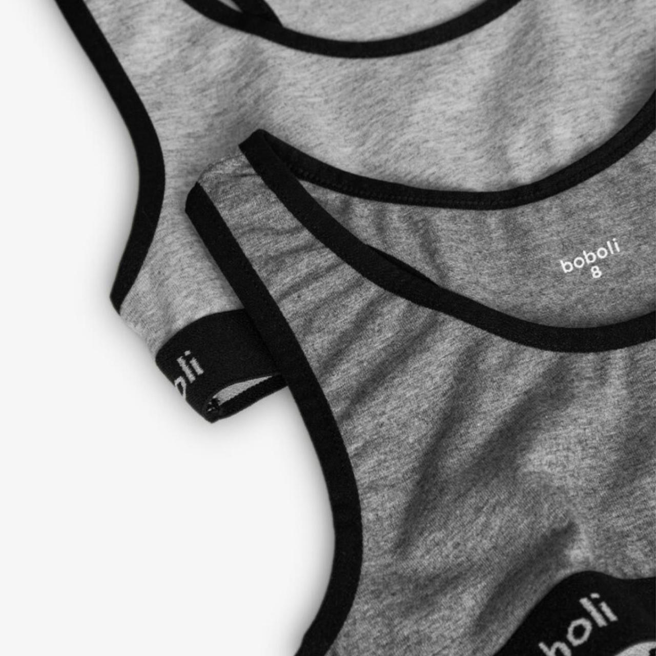 Σετ 2 τεμ. μπουστάκι κορίτσι Boboli-920045-8095-Grey φωτογραφία