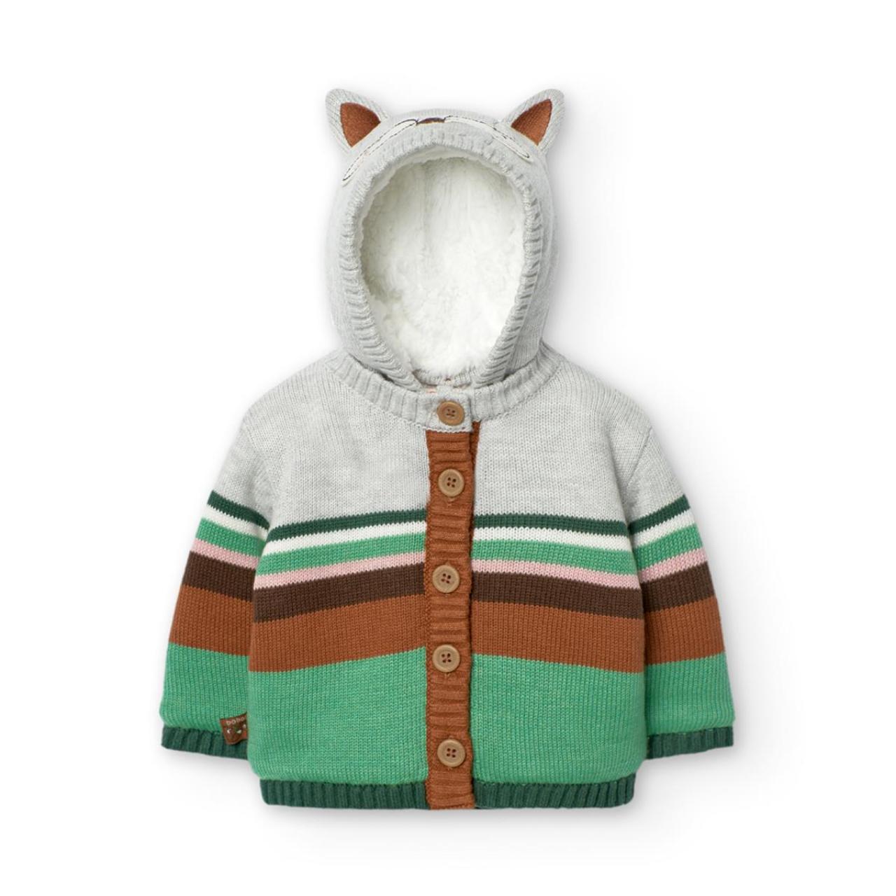 Ζακέτα μπεμπέ πλεκτή κορίτσι Boboli-129002-7359-Multicolor φωτογραφία