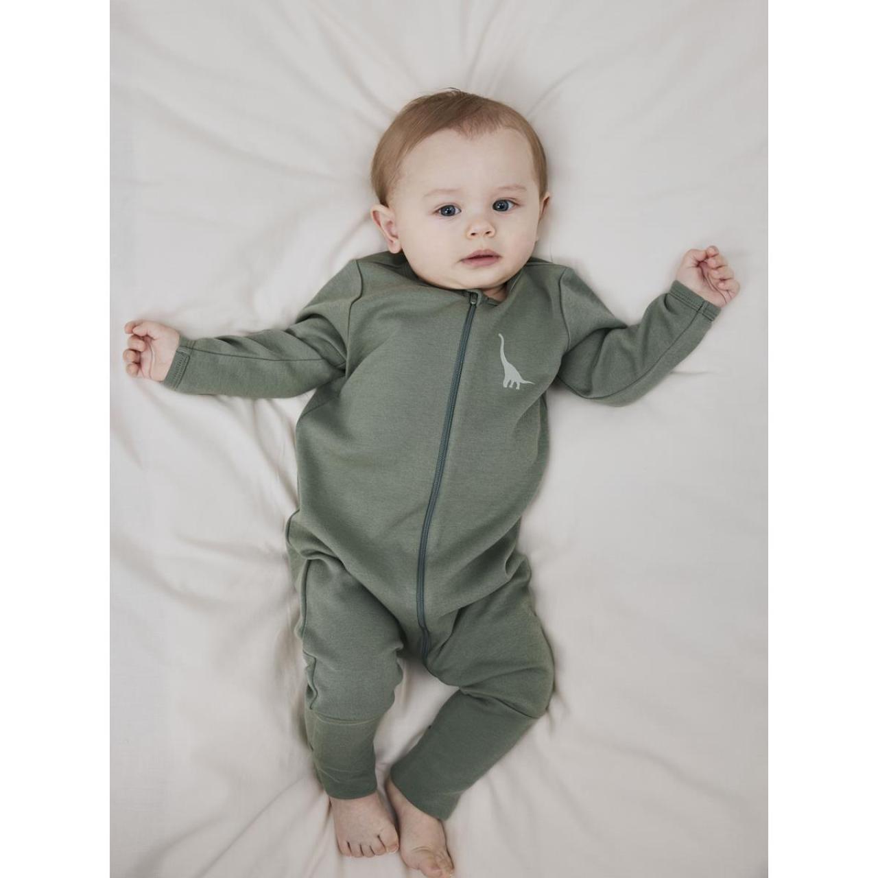 Φορμάκια σετ 2 τεμ. μπεμπέ αγόρι Name it-13232745-Agave Green-organic cotton φωτογραφία