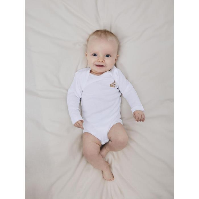 Σετ 3 τεμ. φορμάκια μπεμπέ κορίτσι name it-13232731-Ibis Rose-organic cotton