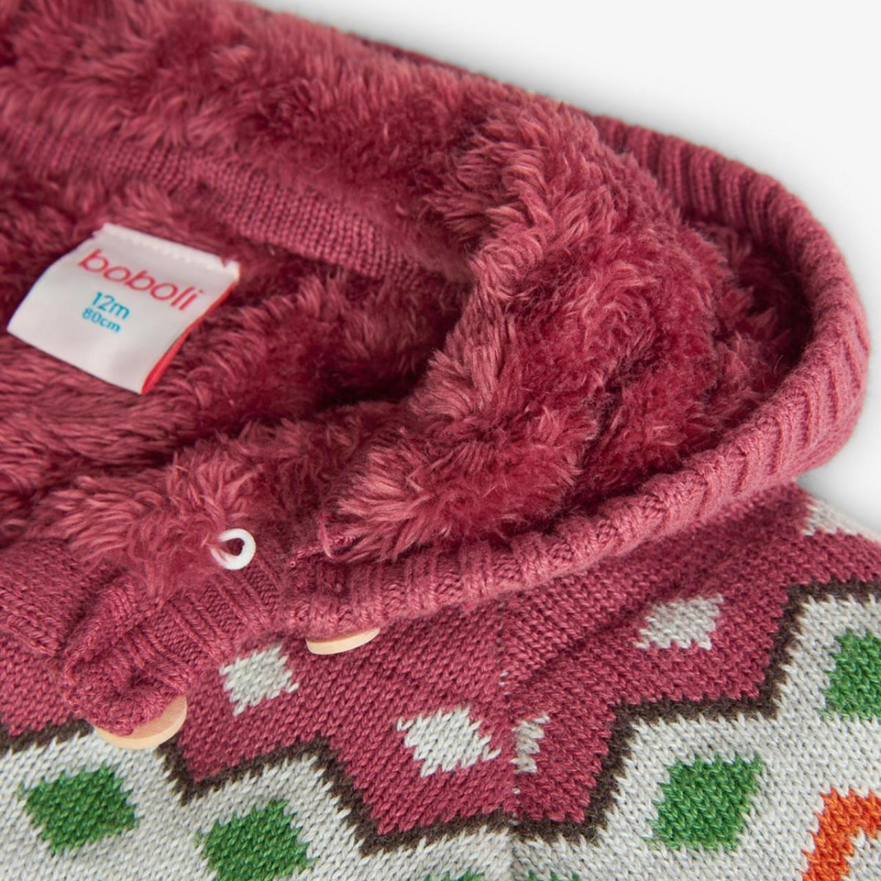 Ζακέτα πλεκτή κορίτσι Boboli-239172-7359-Multicolor φωτογραφία