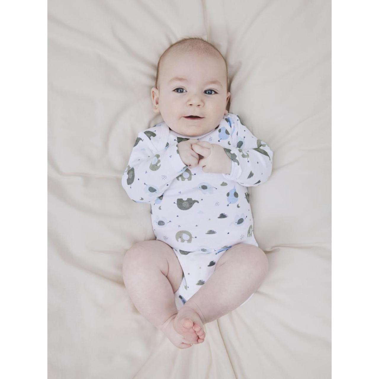 Σετ 3 τεμ. φορμάκια μπεμπέ αγόρι name it-13232736-Baby Blue-organic cotton φωτογραφία